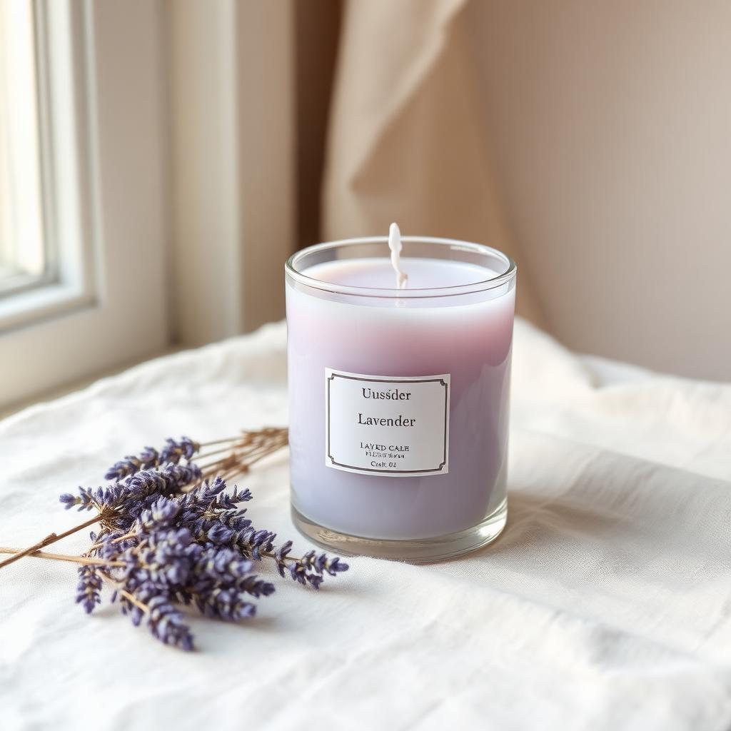 Doftljus 40 h – Lavendel